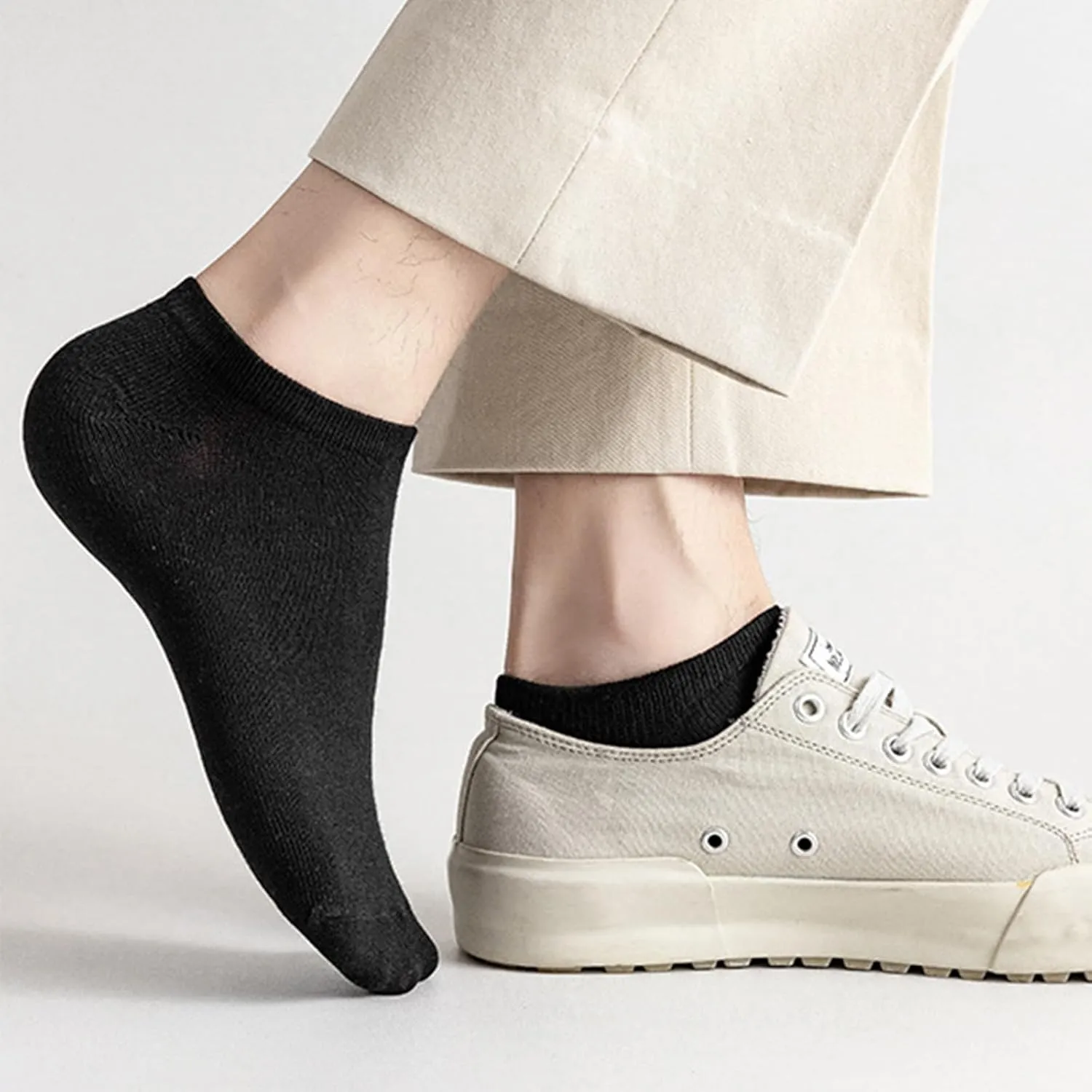 20 Pairs Low Cut Ankle Socks for Women No Show Casual Breathable Athletic Socks Bulk for Sport