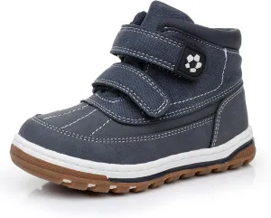 Ahannie Boys Girls Boots Toddler Kids Fall Boots Water Resistant Outdoor Ankle Shoes(Toddler/Littler Kid)