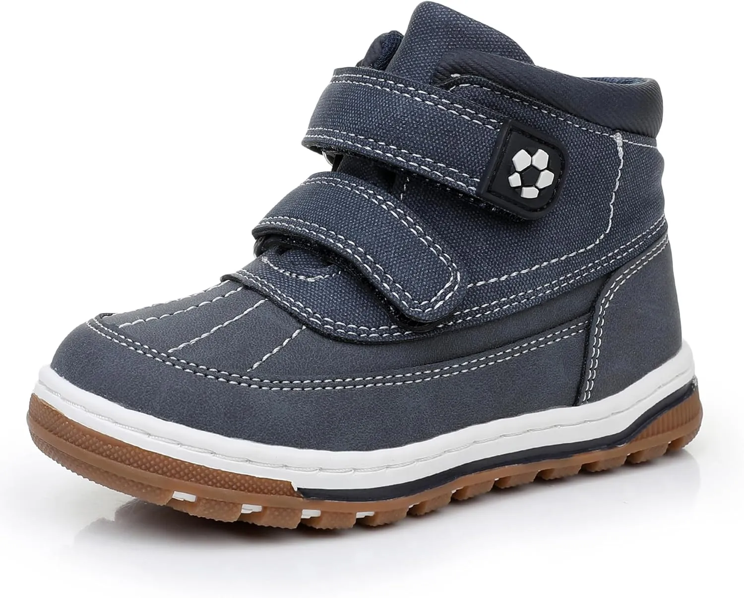 Ahannie Boys Girls Boots Toddler Kids Fall Boots Water Resistant Outdoor Ankle Shoes(Toddler/Littler Kid)