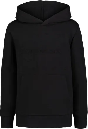 Calvin Klein Boys' Long Sleeve Pullover Fleece Hoodie