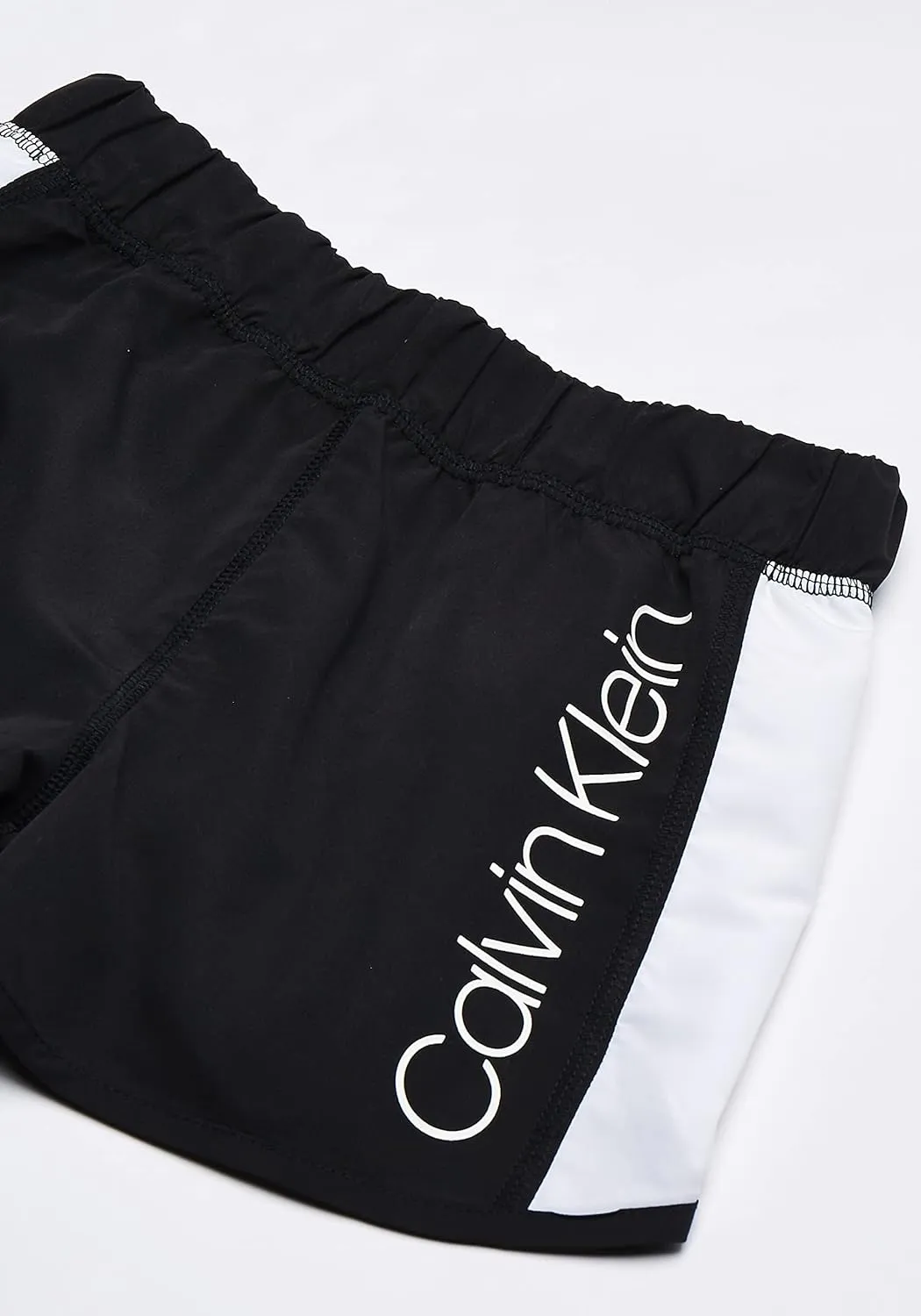 Calvin Klein Girls' Performance Running Shorts, Quick-Drying Mesh, Elastic Waistband & Pull-on Style