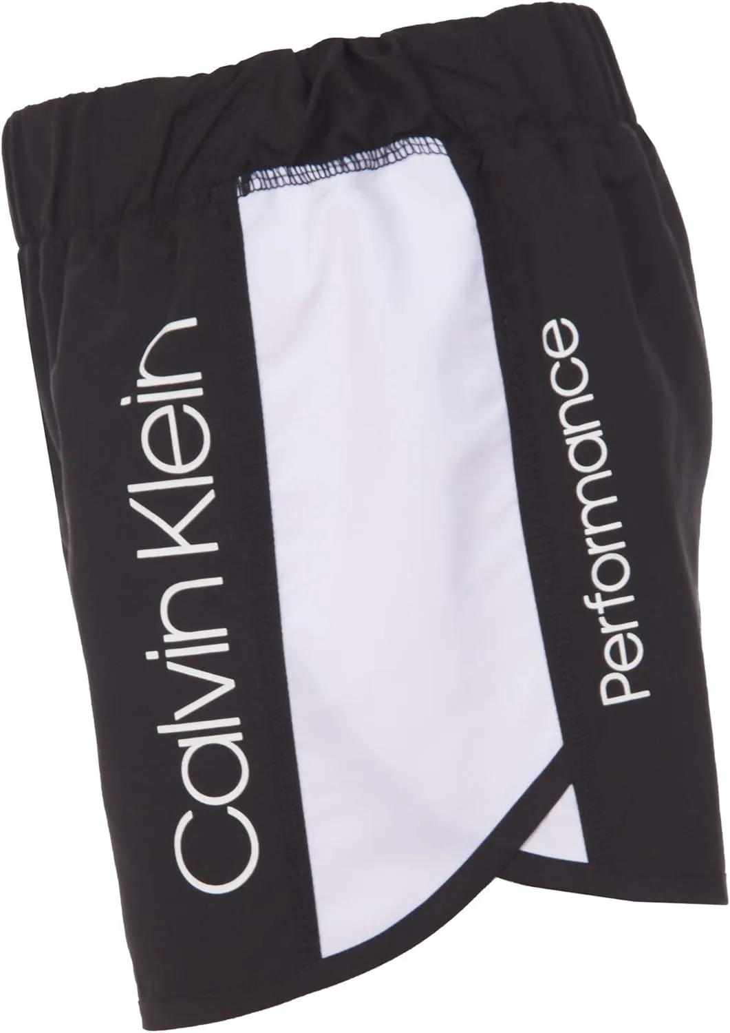 Calvin Klein Girls' Performance Running Shorts, Quick-Drying Mesh, Elastic Waistband & Pull-on Style