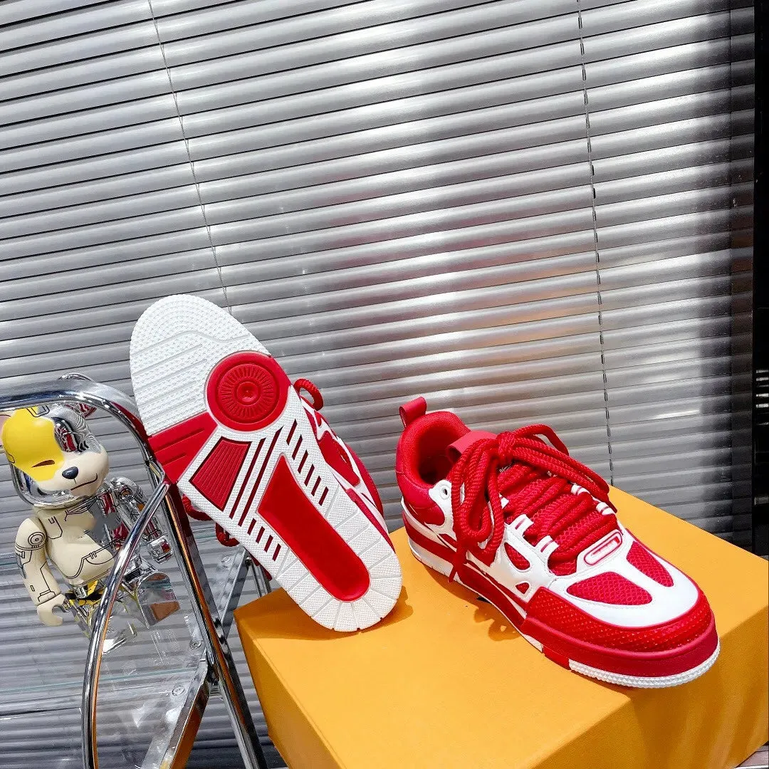 Chunky Skate Shoes Designer Women Men Platform Defender Shoe Sneakers Tenis Casual Fashion Shoe Plus Casual Shoes