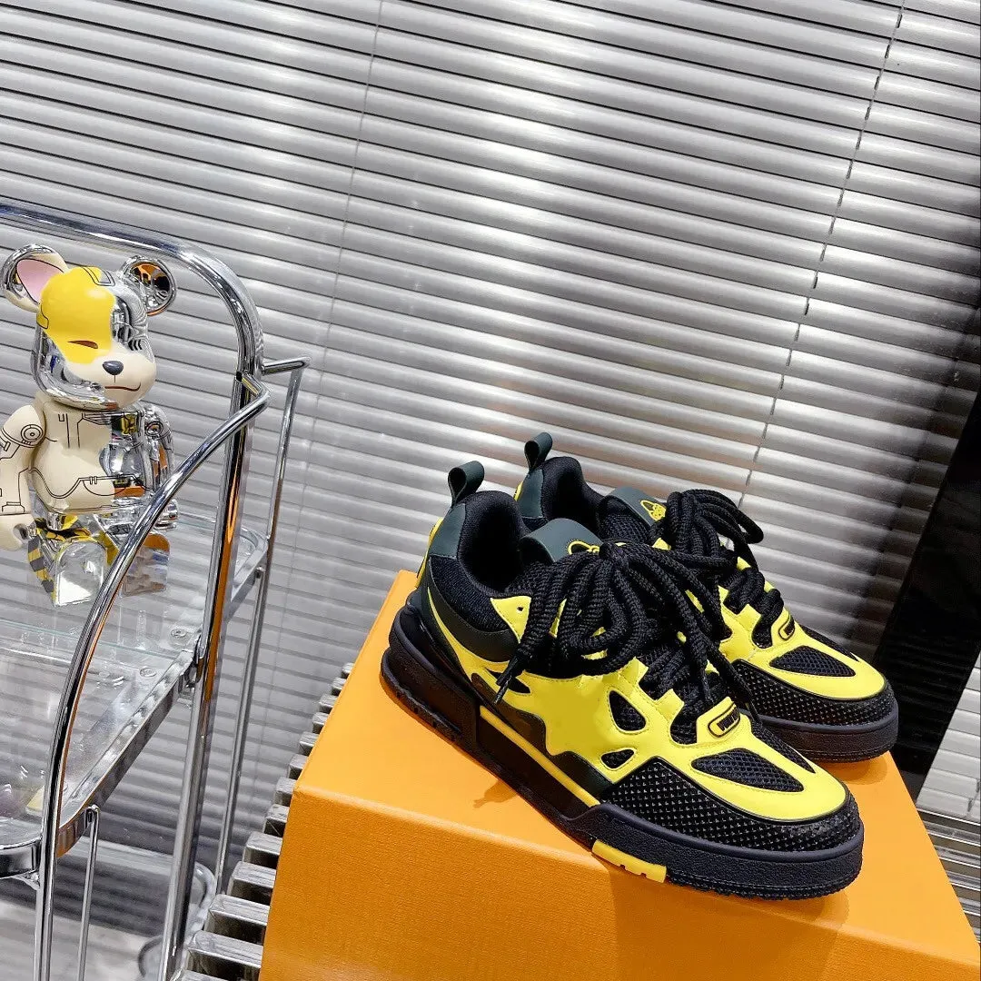 Chunky Skate Shoes Designer Women Men Platform Defender Shoe Sneakers Tenis Casual Fashion Shoe Plus Casual Shoes