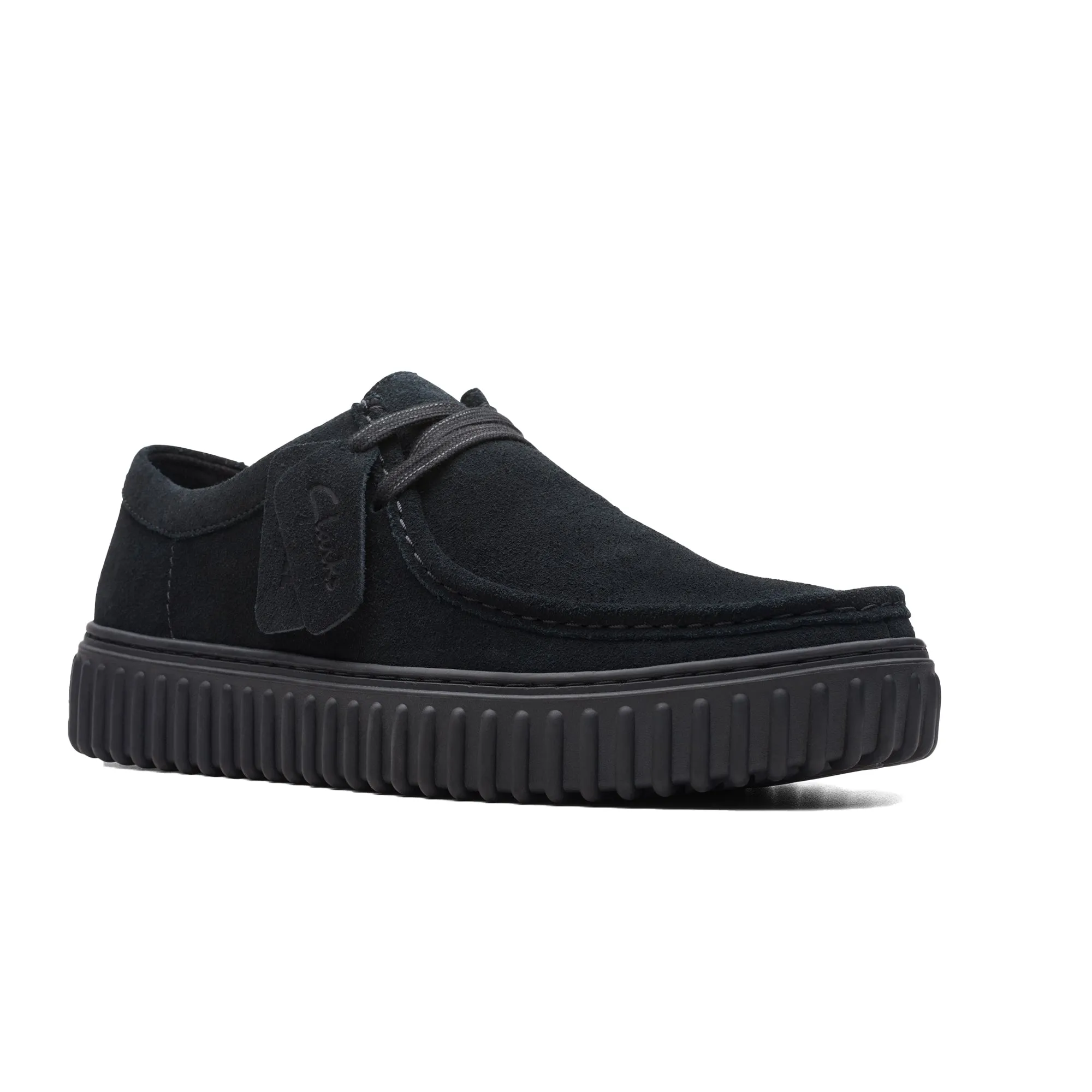 Clarks Originals Torhill Lo Suede Shoes Black