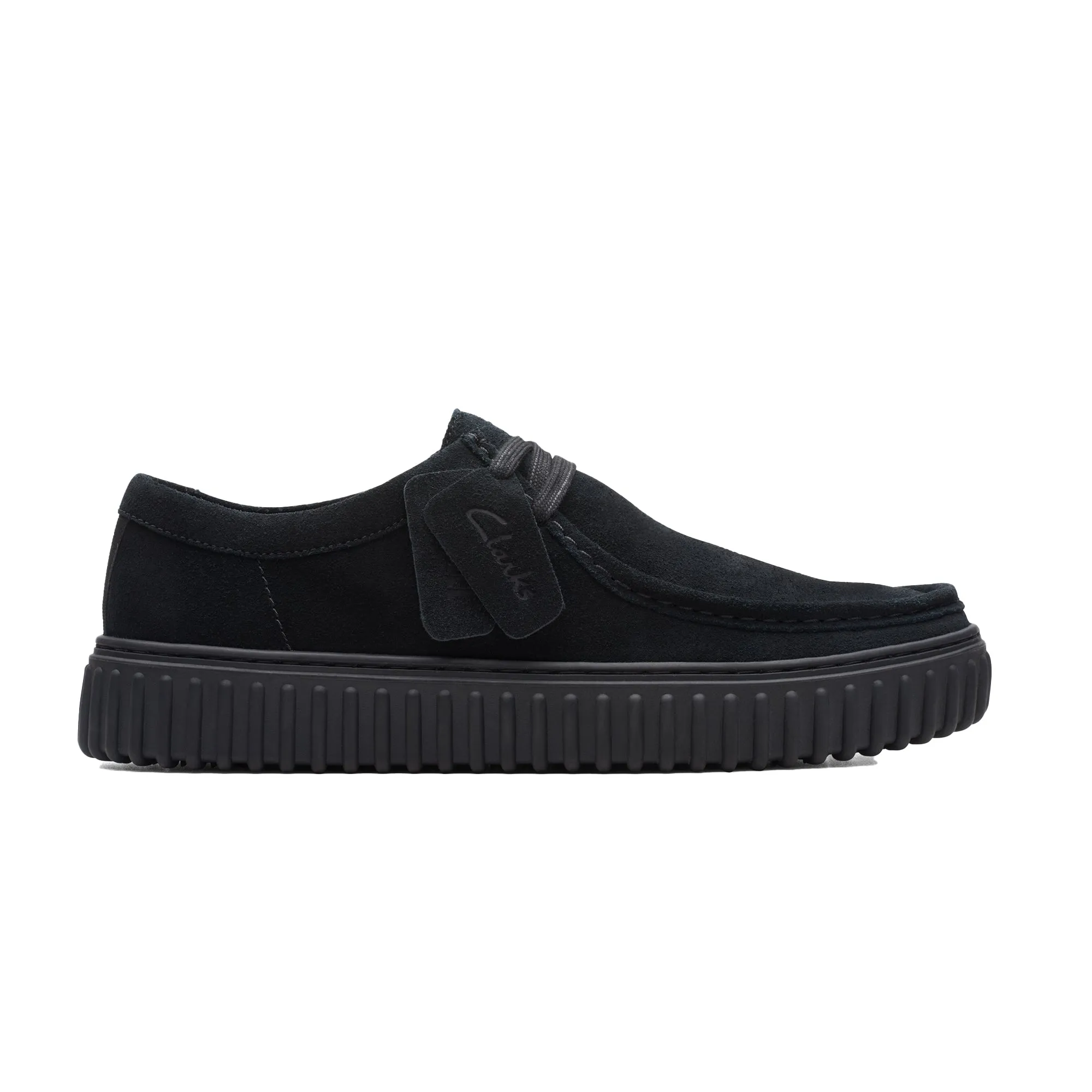 Clarks Originals Torhill Lo Suede Shoes Black