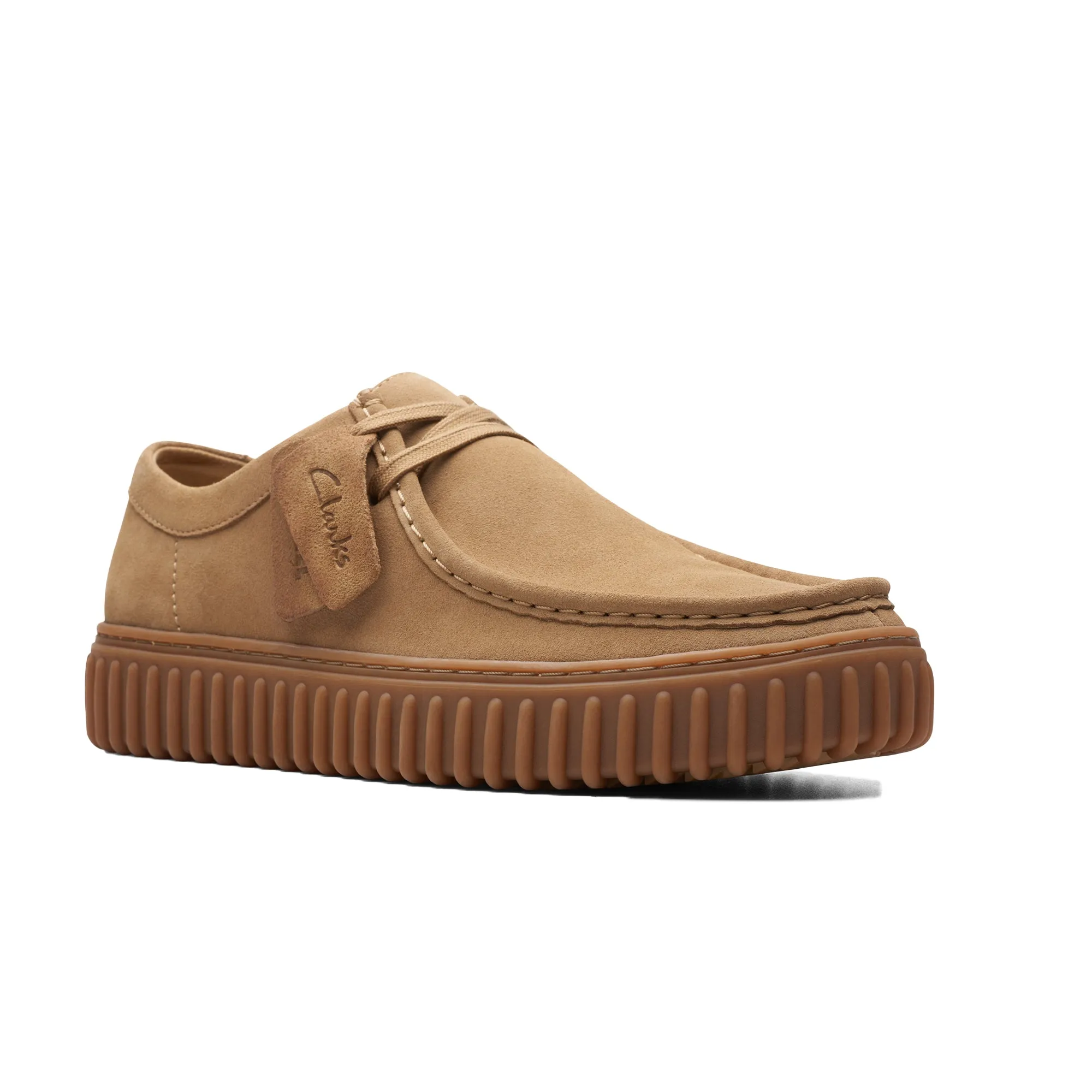 Clarks Originals Torhill Lo Suede Shoes Dark Sand