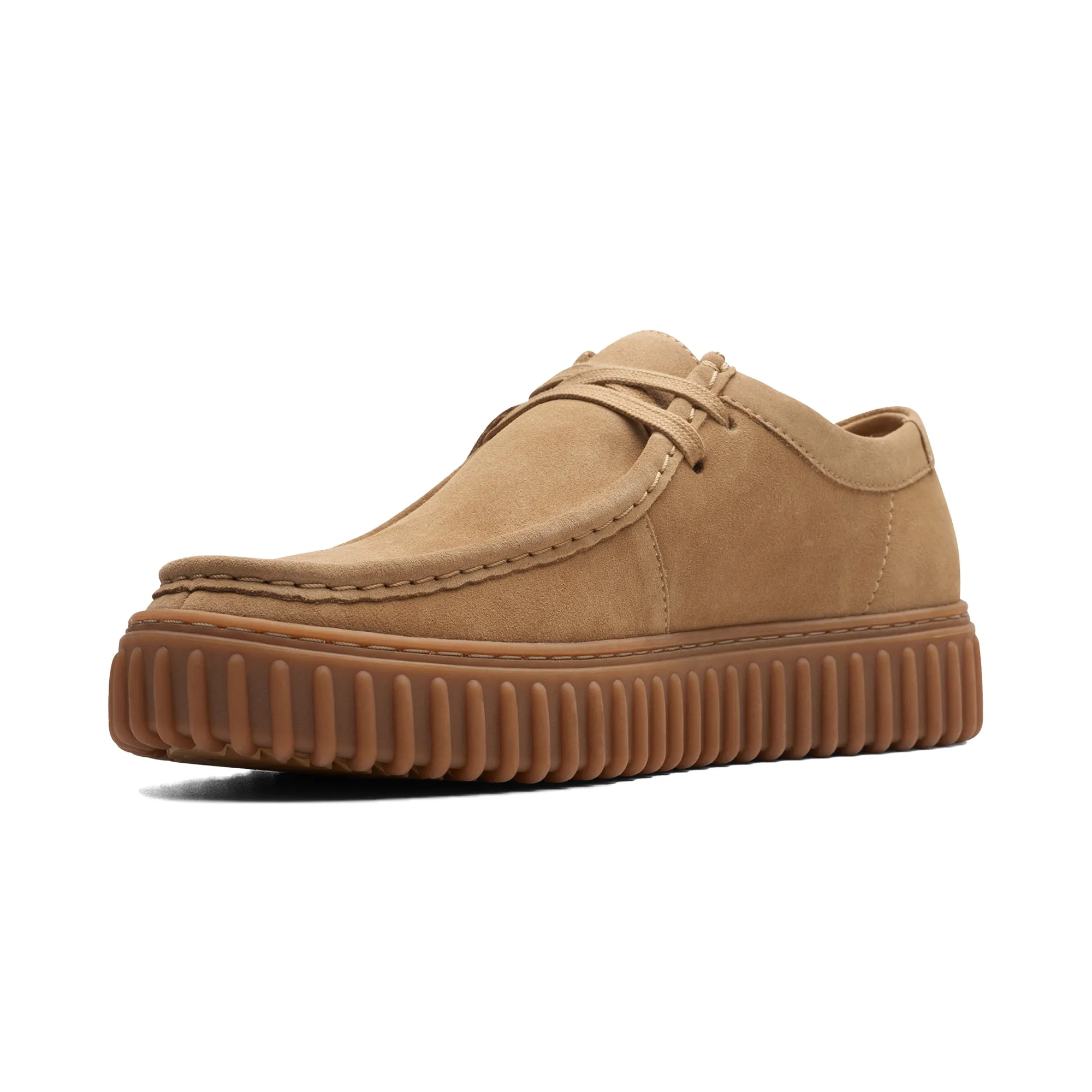Clarks Originals Torhill Lo Suede Shoes Dark Sand