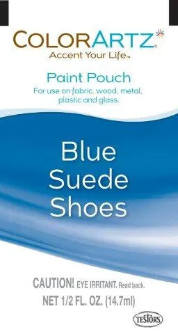 COLORARTZ BLUE SUEDE SHOES SACHET 14.7ML