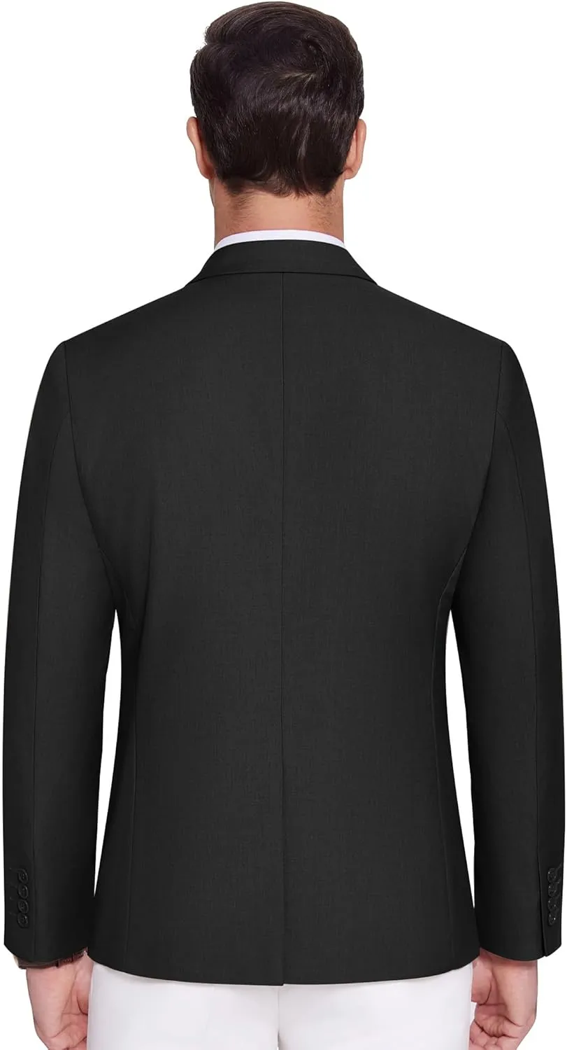 COOFANDY Men's Casual Blazer Lightweight Sport Coats Two Buttons Slim Fit Suit Jacket for Business Wedding Dress