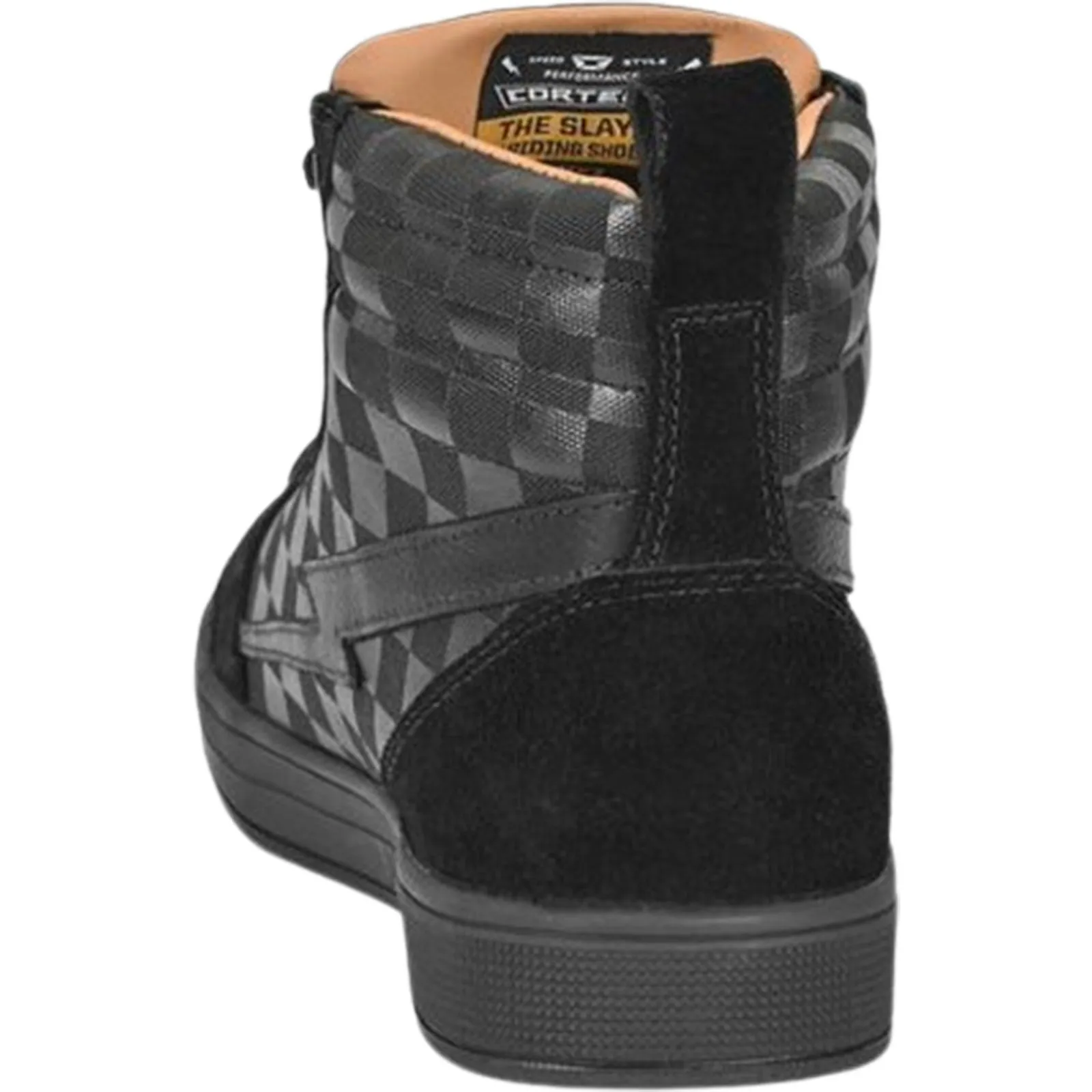 Cortech Slayer Canvas Check Shoes Men's Street Boots