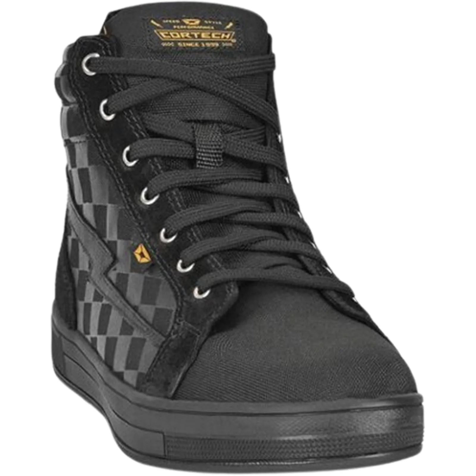 Cortech Slayer Canvas Check Shoes Men's Street Boots