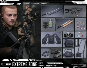 DAMTOYS EBS001 EXTREMEZONE Samurai SAKIFUJI CRAIG  1/6th Scale Figure