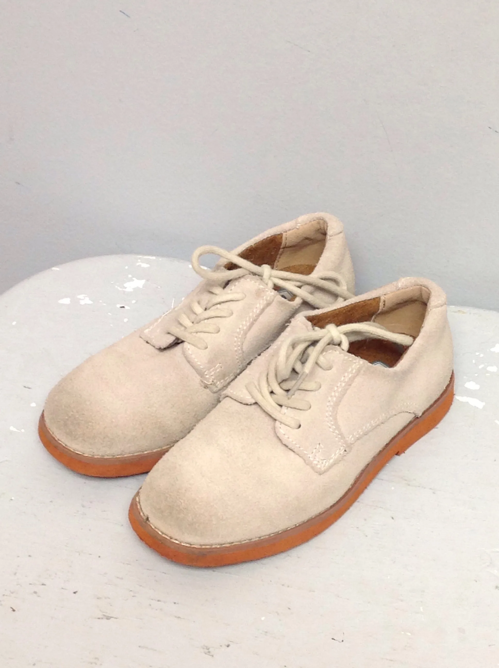 Florsheim Child Shoe Size 12 Grey Leather Shoes