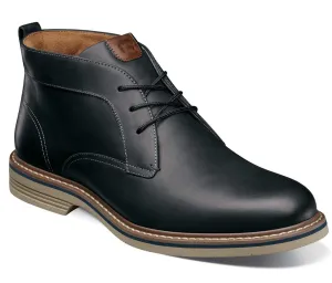 Florsheim Men's Norwalk Plain Toe Chukka Boot Black