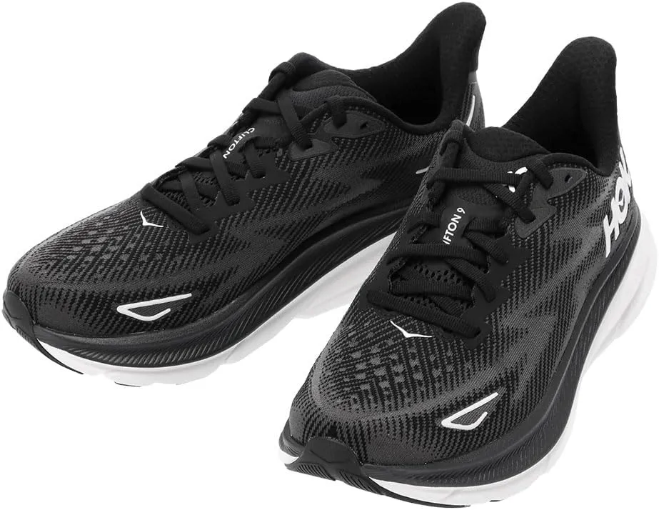 Hoka One One Running Shoes, Men's Clifton 9 Clifton 9 Sneakers, Platform Track and Field Road Marathon Running