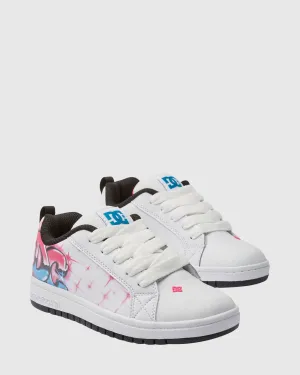 Kid's Court Graffik Skate Shoes