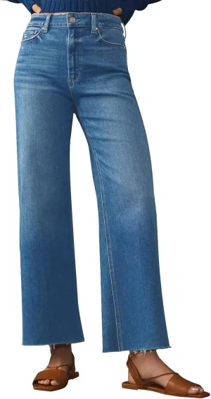 KUNMI Jeans for Women Wide Leg Baggy High Waist Boyfriends Straight Leg Stretchy Denim Pants Trendy Fall 2025