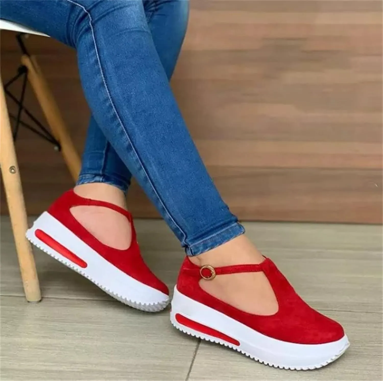 Ladmiple Shoes For Women Sneakers Trendy Slip on Fashion Casual Dressy Summer Low Top Platform Flats Walking Loafers