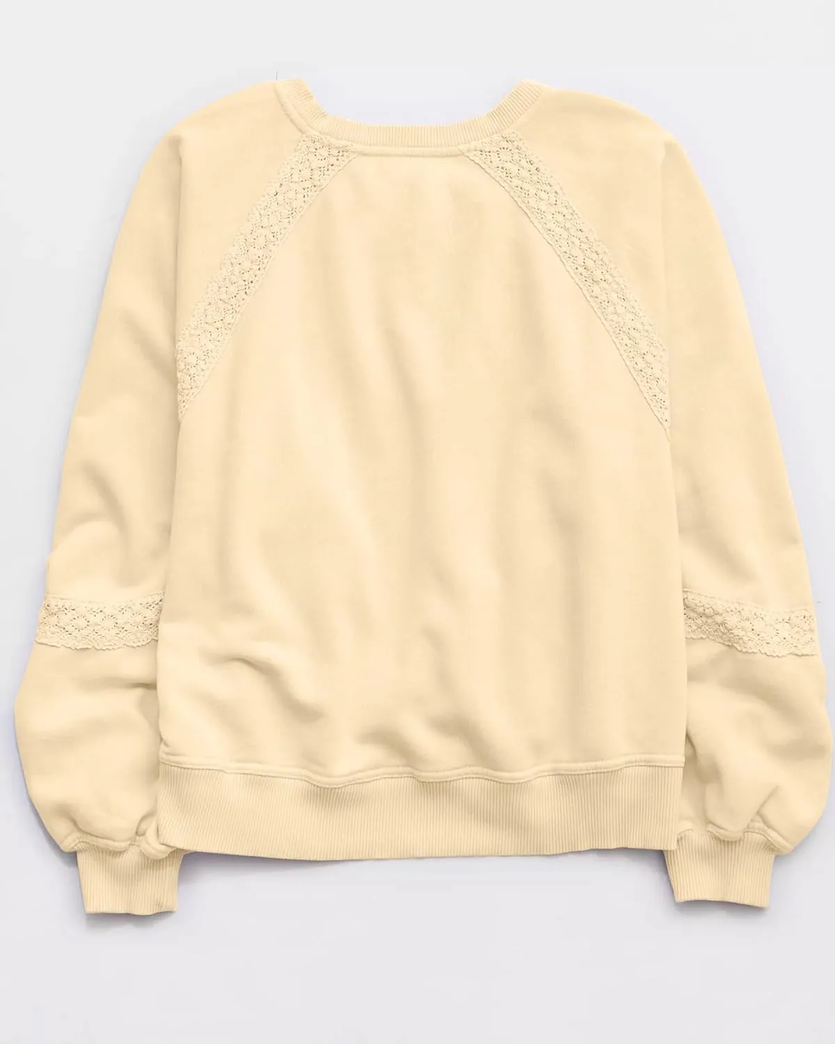 Locachy Womens Oversized Sweatshirt Casual V Neck Long Sleeve Cropped Pullover Tops Trendy Loose Blouses