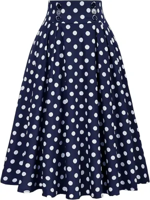 Long Skirts for Women Trendy Casual High Waisted A-Line Maxi Skirt Full Length Vintage Solid Flowy Summer Skirts