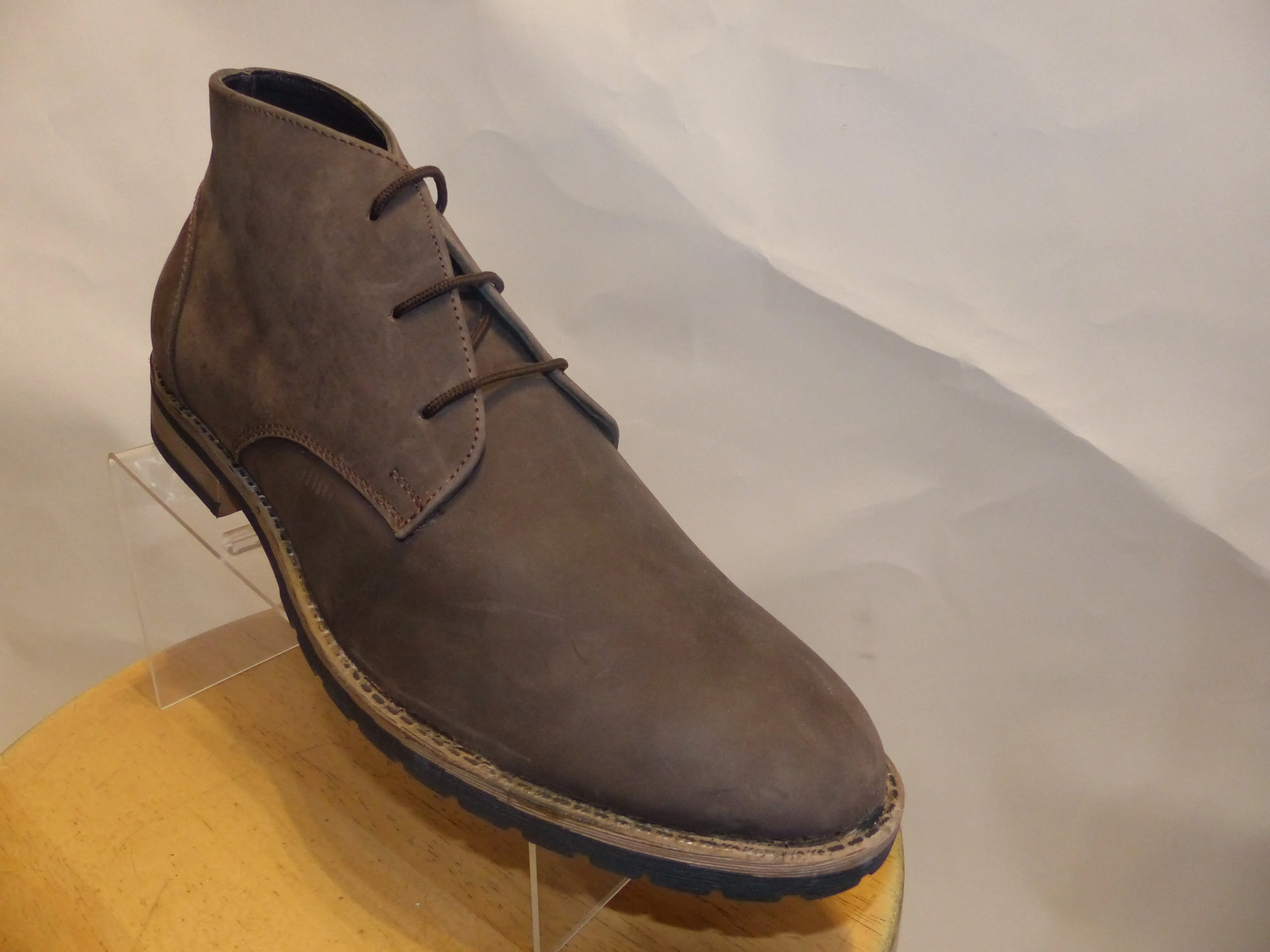 Men's Heavy Duty Suede Brown Chukka Boots Designed by Cotton Cool