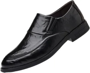 Men's Slip-Ons Loafers Casual Retro Wedding Business Oxford Shoes Mens Patent Leather Formal Casual Comfortable Dress Shoes