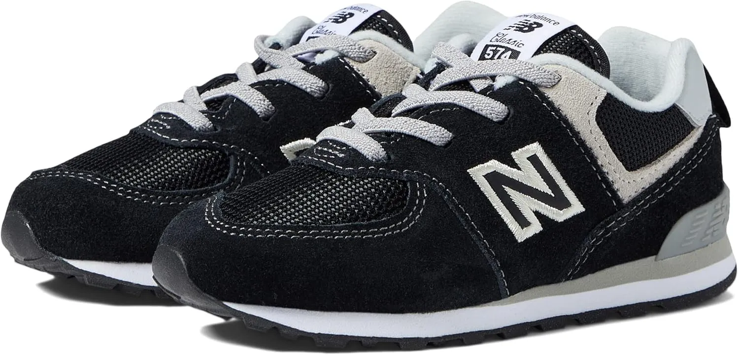 New Balance Boys' 574 Core Bungee Sneaker