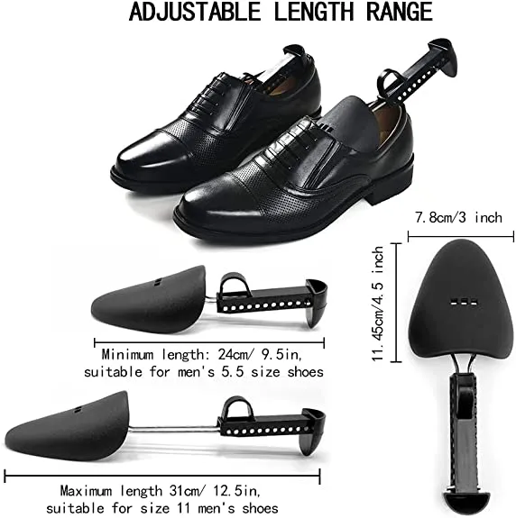 PHABULS Adjustable Length Shoe Trees for Men