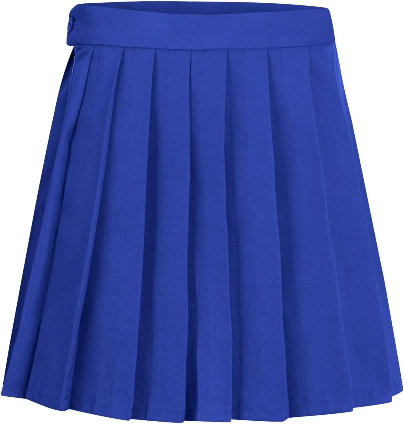 Pleated Skirt for Women Girls Cute Mini Skirt Comfortable High Waisted A Line Skirt Casual Solid Color School
