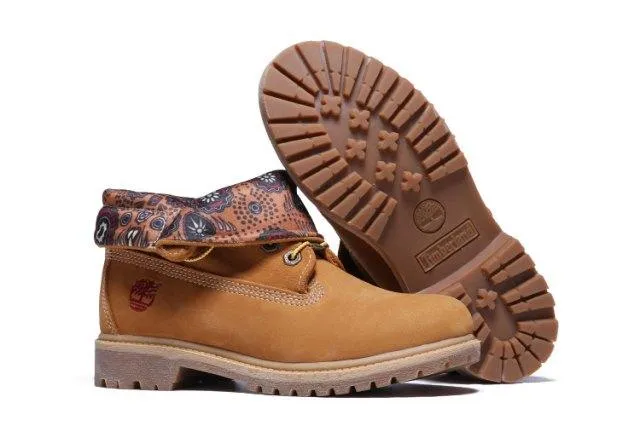 Timberland Roll Top 6 Inch Brown  Waterproof Chukka Boots