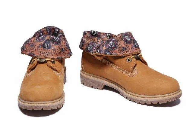 Timberland Roll Top 6 Inch Brown  Waterproof Chukka Boots