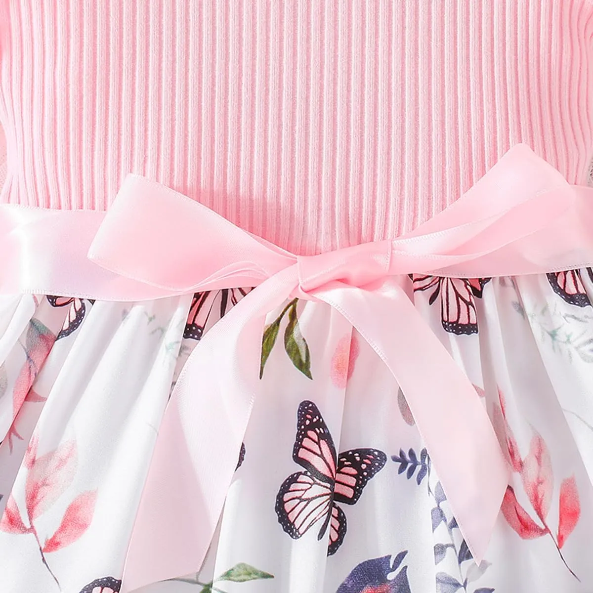 Toddler Girls Dress, Ruffle Sleeveless Summer Baby Girl Fashion Dresses 3-8Y