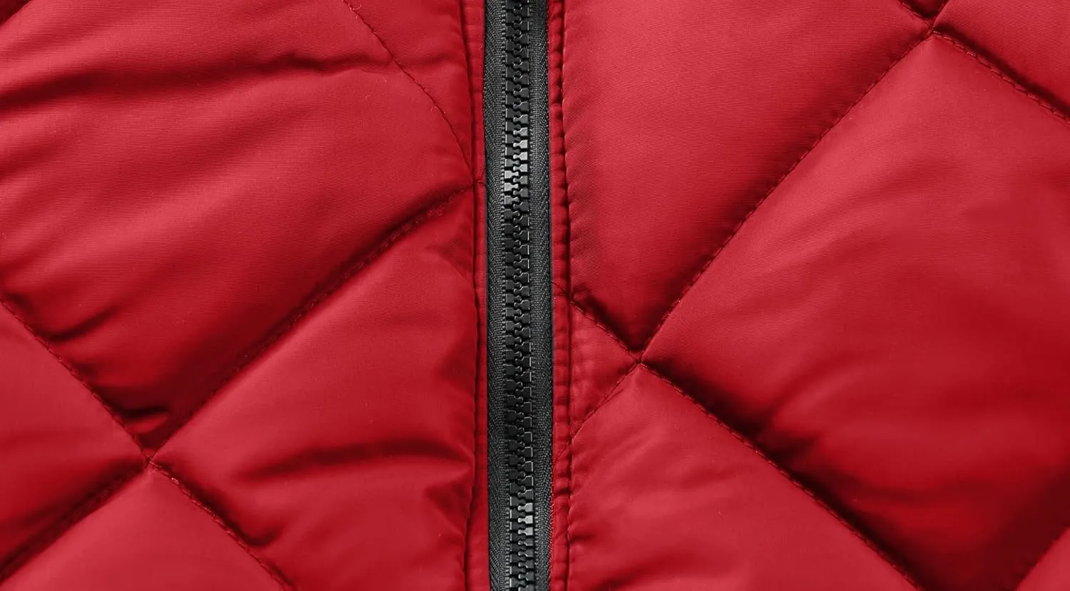 utcoco Mens Quilted Jacket Stand Collar Zip Up Casual Lightweight Down Jacket Winter Coat