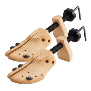 WEST LIGHT 2 Way Cedar Shoe Trees Wooden Shoe Stretcher | Adjustable