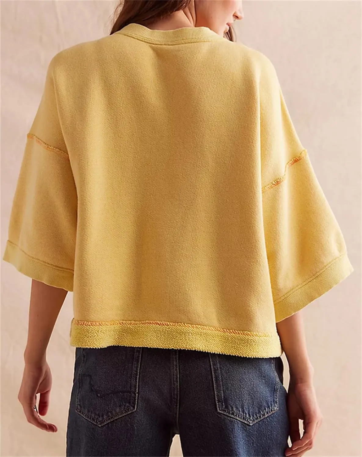 Women Cropped Cardigan T-Shirt Y2k Girls Casual Shirt Short Sleeve Button Down Open Front Loose Tee Crop Tops