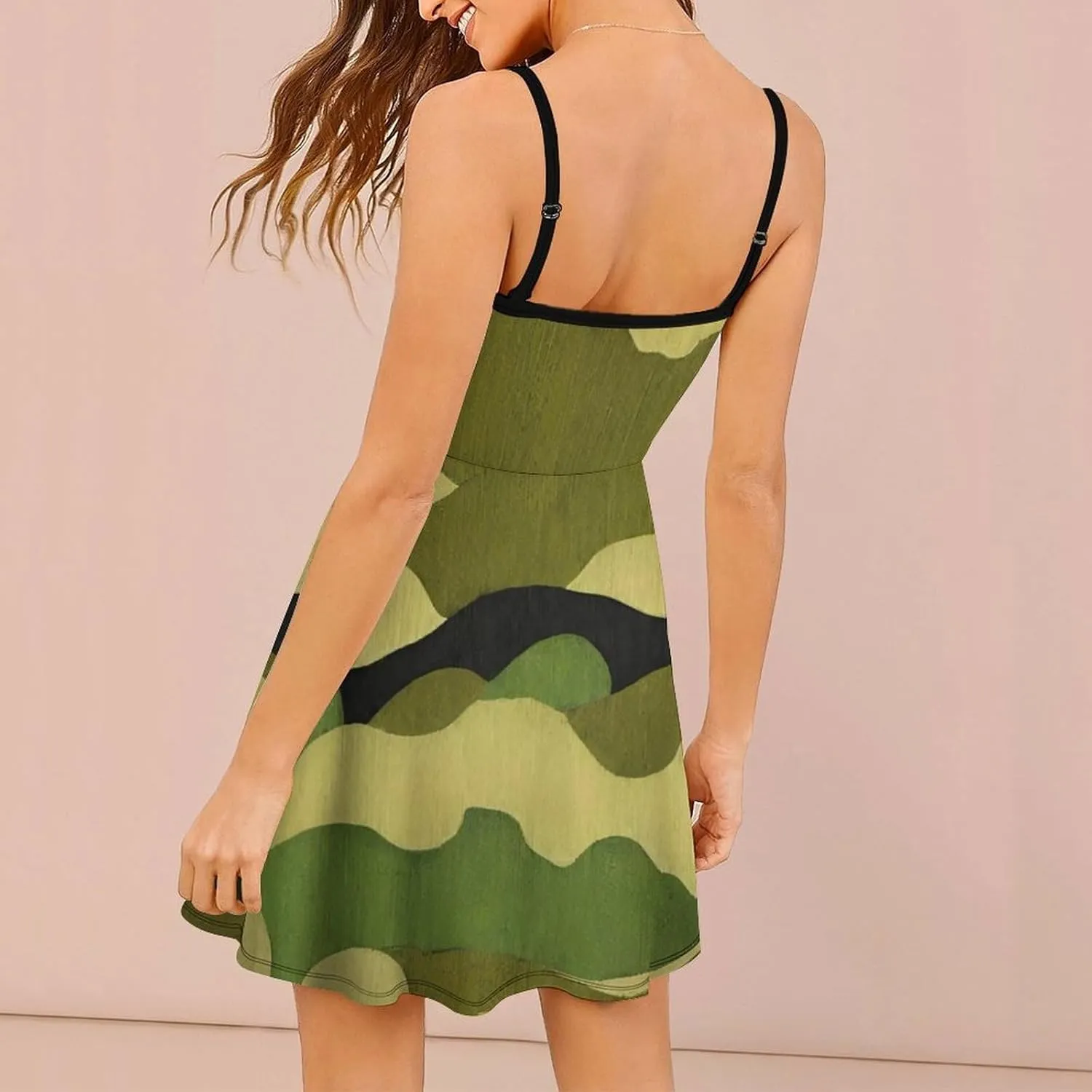 Women Girls 2025 Summer Swing Dress for Party Beach Date