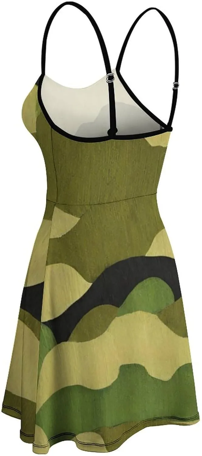 Women Girls 2025 Summer Swing Dress for Party Beach Date