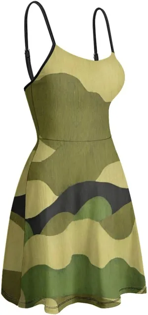 Women Girls 2025 Summer Swing Dress for Party Beach Date