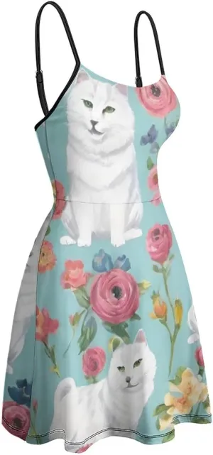 Women Ladies Summer 2025 Flowy Long Dress for Party Beach Date