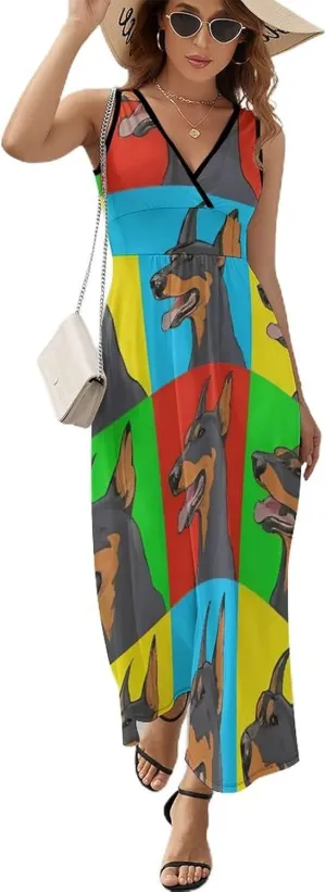 Women's 2025 Summer Loose Flowy Swing Shift Dresses for Vacation Party