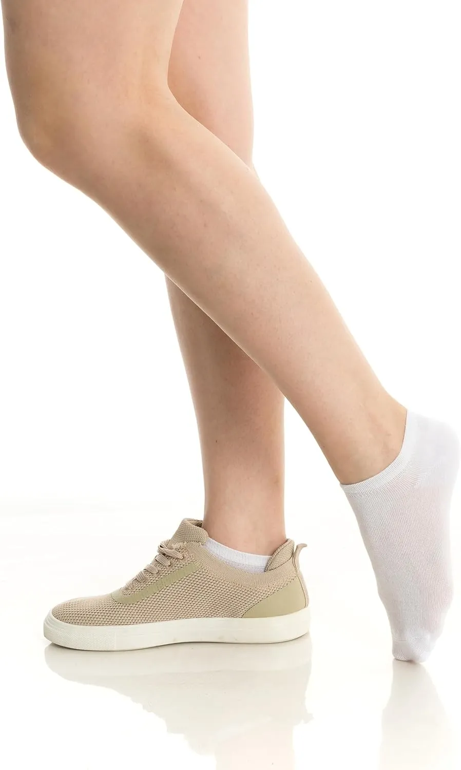 Women's Bamboo Rayo No Show Casual Socks-6 Pairs