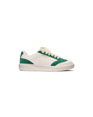 Women's Del Mar White & Green Sneaker