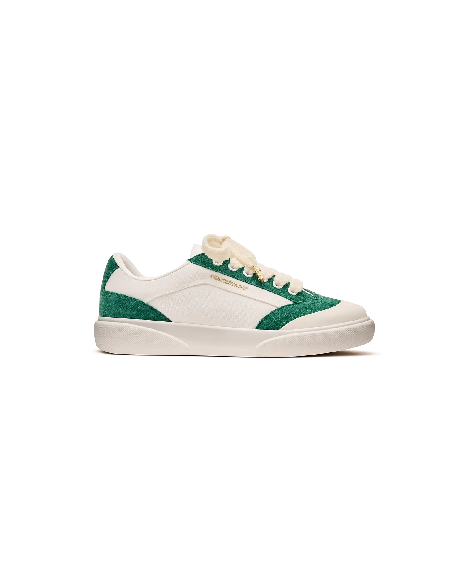 Women's Del Mar White & Green Sneaker