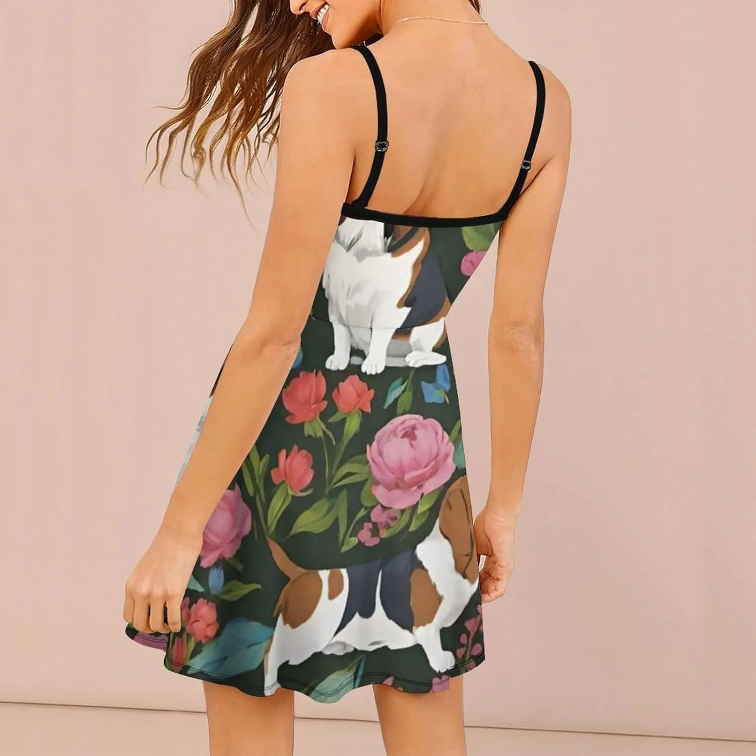 Women's Summer Casual Flowy Long Dress for Vacation Party Wedding