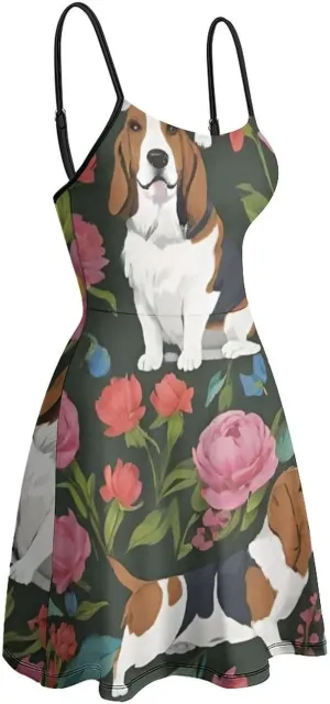 Women's Summer Casual Flowy Long Dress for Vacation Party Wedding